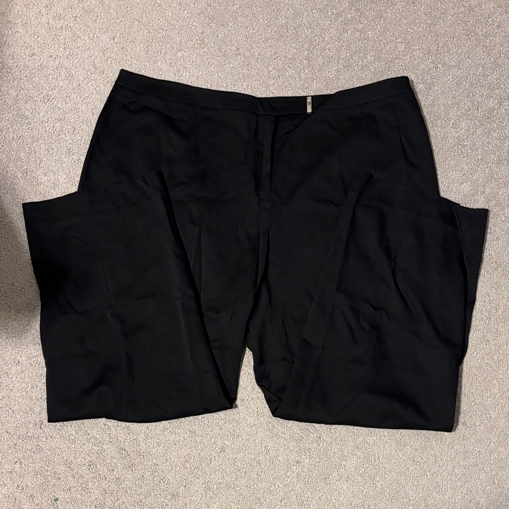 Black Wide-Leg Pants